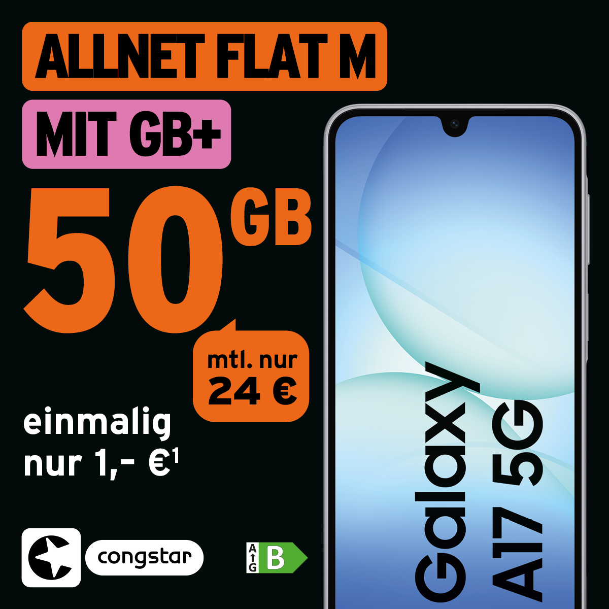 11_November_2025_socialmedia congstar Samsung Galaxy A17