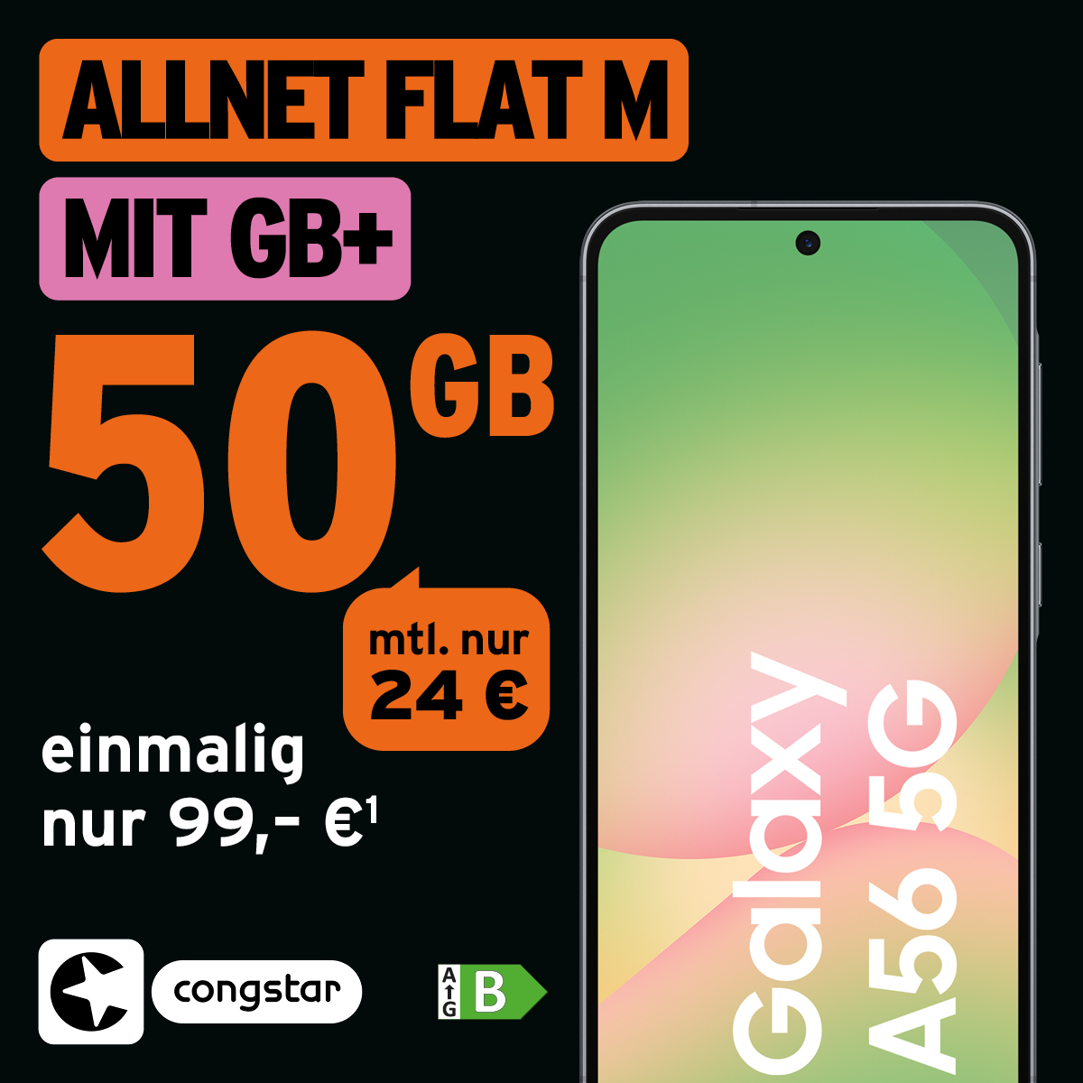 11_November_2025_socialmedia congstar Samsung Galaxy A56